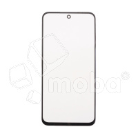 Стекло для переклейки Tecno Spark 30C 4G (KL5n) в сборе с OCA пленкой Черный - OR (Mitsubishi)