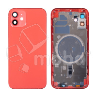 Корпус для iPhone 12 (A2403) (1 Sim) Красный - Премиум