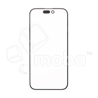 Стекло для переклейки iPhone 15 Pro Max в сборе с OCA пленкой Черный - OR (Feaglet)