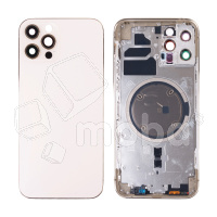 Корпус для iPhone 12 Pro (A2407) (1 Sim) Золото - Премиум