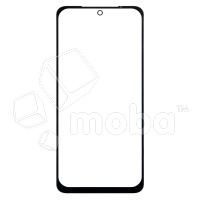 Стекло для переклейки Xiaomi Redmi Note 10/10s/Poco M5s (M2101K7BNY/2207117BPG/M2102K7AG) в сборе с OCA пленкой Черный - OR (Mitsubishi)