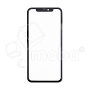 Стекло для переклейки iPhone 11 в сборе с рамкой и OCA пленкой Черный - OR (Feaglet)