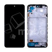 Дисплей для Xiaomi Redmi Note 10/10S/Poco M5s (M2101K7AG/M2101K7BNY/M2102K7AG/2207117BPG) модуль с рамкой Черный - OR (SP)