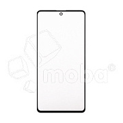 Стекло для переклейки Samsung Galaxy A71 (A715F) в сборе с OCA пленкой Черный - OR (Mitsubishi)