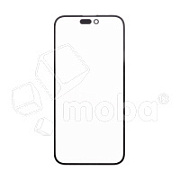 Стекло для переклейки iPhone 14 Pro Max в сборе с OCA пленкой Черный - OR (Feaglet)
