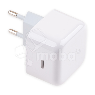 Сетевое зарядное устройство Type-C для iPhone 17/17 Pro/17 Pro Max/Air (40-60W, PD, AVS) (тех.упак.) Белый