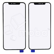 Стекло для переклейки iPhone X/Xs в сборе с OCA пленкой Черный - OR (Mitsubishi)