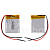 Аккумулятор универсальный 403443p 3,7v Li-Pol 500 mAh (4*34*43 mm)