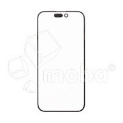 Стекло для переклейки iPhone 15 в сборе с OCA пленкой Черный - OR (Feaglet)